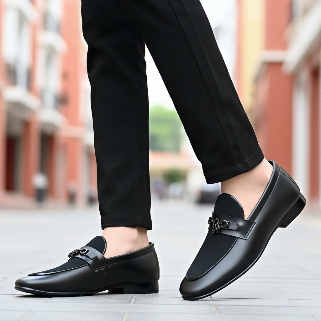 Black Suede Touch Premium Loafer